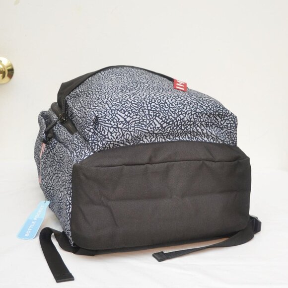Nike Air Jordan Elephant Print Air Patrol Backpack, Black/Wolf Grey - Picture 6 of 8
